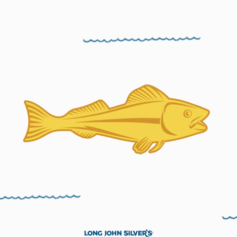 LongJohnSilvers swimming long john silvers longjohnsilvers swimming fish GIF