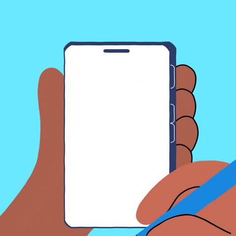 Digital art gif. Hand holds up a smartphone against a light blue background. The screen reads, “Sign the pledge against hate. LAVSHATE.ORG/PLEDGE.” The other hand signs the pledge with a blue pen.