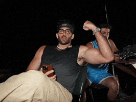 Flexing Twitch Streamer GIF