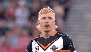 Sigh GIF by Wests Tigers