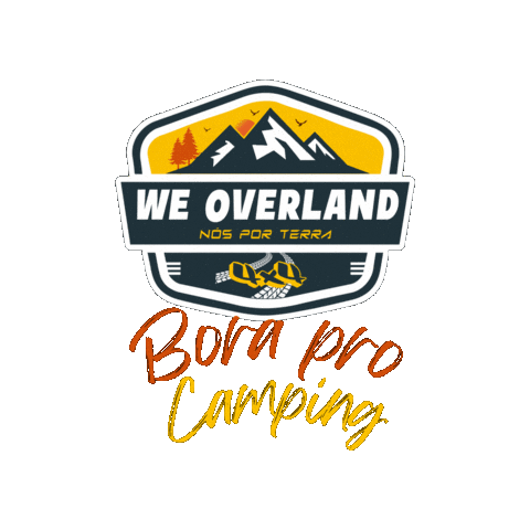 Camping Sticker