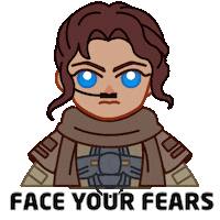 Face Your Fears Action Sticker by Dune Movie