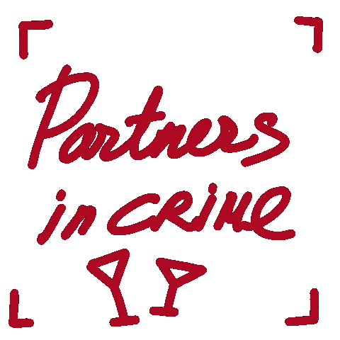 Partners In Crime Friends Sticker
