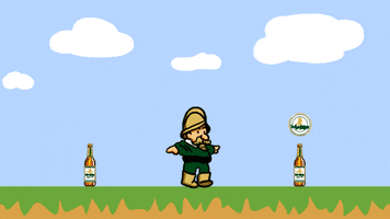 Super Mario Beer GIF by Ur-Krostitzer
