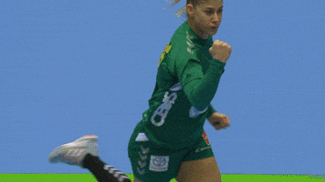 Womens Handball Celebration GIF by EHF