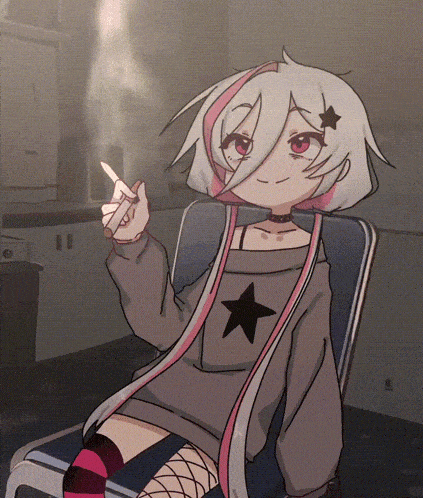 Chill Smoking GIF