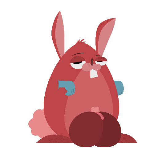 Bunny Easter Sticker