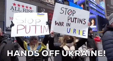 Vladimir Putin Protest GIF by GIPHY News
