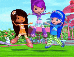 Best Friends Love GIF by Strawberry Shortcake