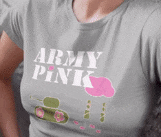 Girl Marching GIF by ArmyPink
