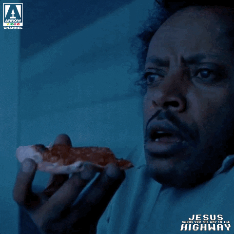 Pizza What GIF by Arrow Video
