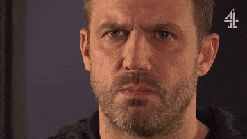 Stare Off Old Friends GIF by Hollyoaks
