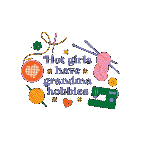 Maker Crochet Sticker