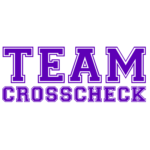 Cross Check Clothing Sticker