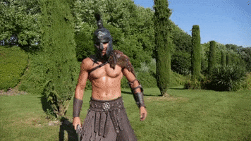 Watch Out Gladiator GIF by PuyduFou