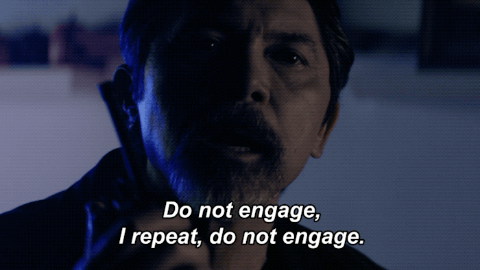 Do Not Engage Lou Diamond Phillips GIF by ProdigalSonFox - Find ...