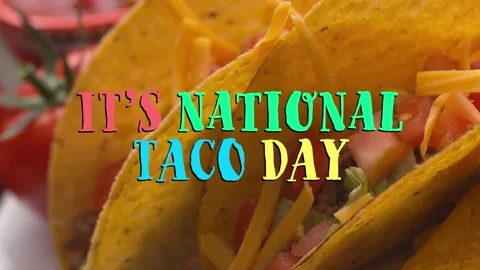 National Taco Day GIF