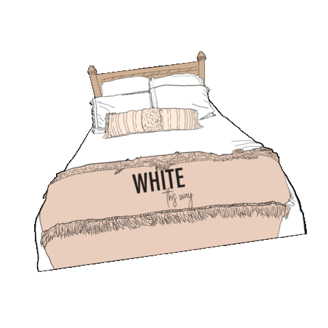 White This Way Sticker