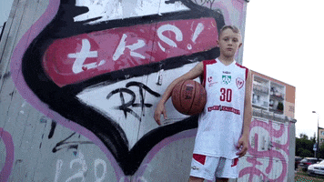 Basketball Player GIF by ŁKS Łódź