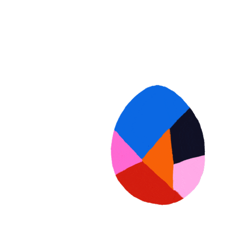 Easter Egg Sticker by awwmag