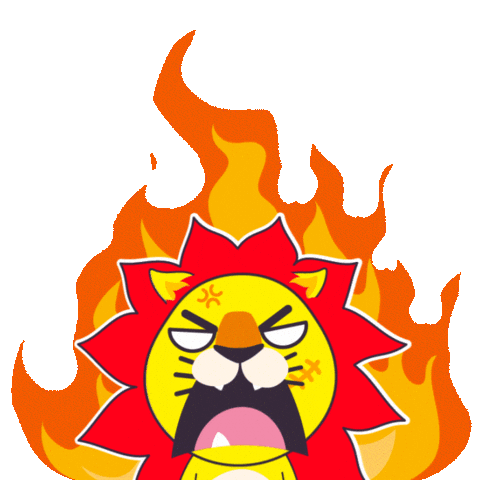 Angry Mori Sticker by Nobu Bank