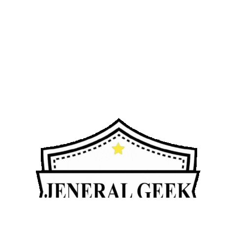 Jeneral Geek Sticker