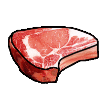 Raw Meat Longboarding Sticker by Caliber Trucks