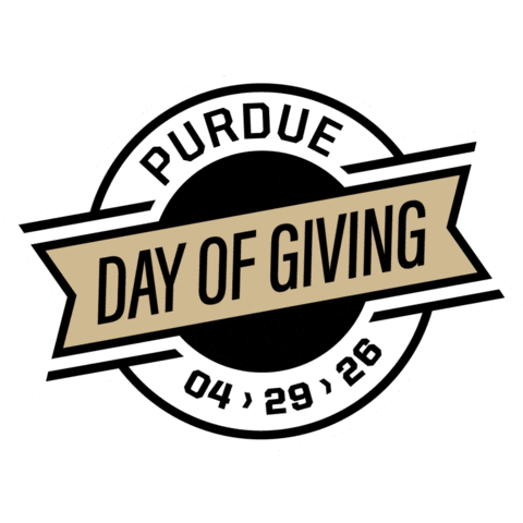 Purdue University Sticker by Purdue For Life Foundation