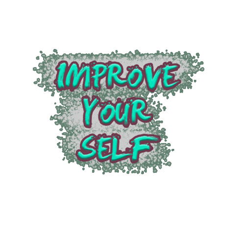 Self Improve Sticker by bisacreative