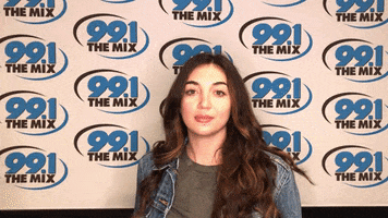 Surprise Showing Up GIF by 99.1 The Mix