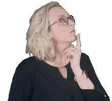 Think About It Waiting Sticker by shoppingmoni