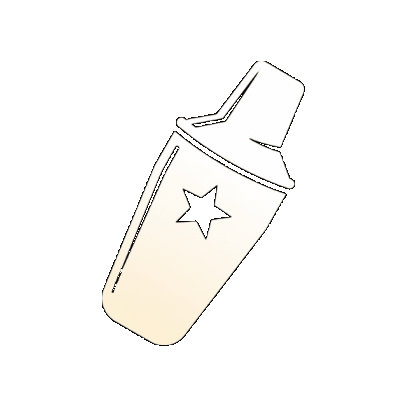 Maine Shaker Sticker by iBec Creative