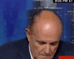 Bored Rudy Giuliani GIF by GIPHY News