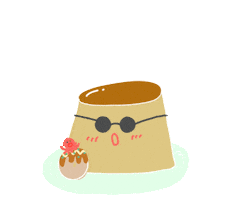 Pudding ぷりん Sticker
