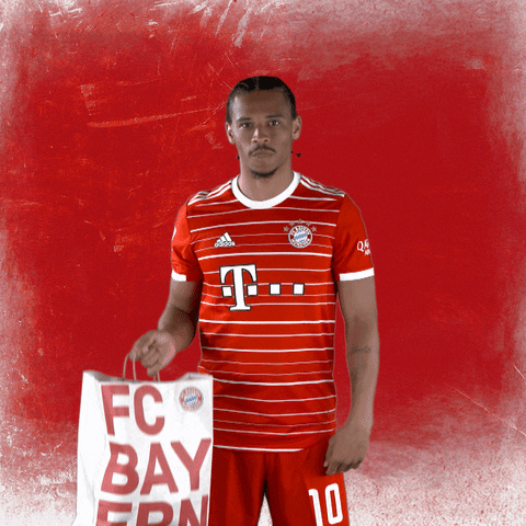 Leroy Sane Football GIF by FC Bayern Munich
