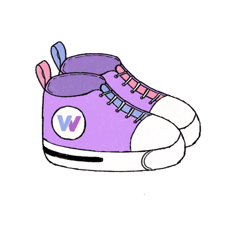 Sneakers Sticker by Verywell Family
