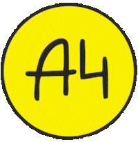 A4 SHOP Sticker