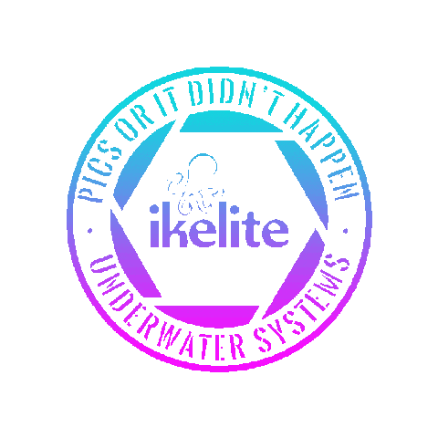 Underwater Photography Pics Or It Didnt Happen Sticker by Ikelite