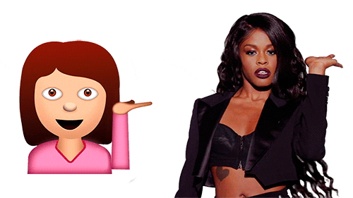 Azealia Banks Emoji GIF - Find & Share on GIPHY