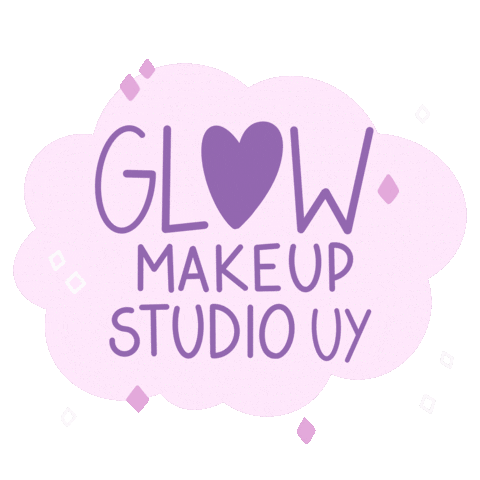 Glow Make Up Studio Sticker