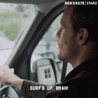 Hang Loose Season 1 GIF by Men in Kilts: A Roadtrip with Sam and Graham
