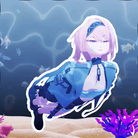Shark Fuchsia GIF