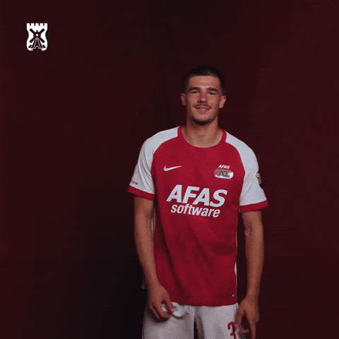 Football Goes GIF by AZ Alkmaar