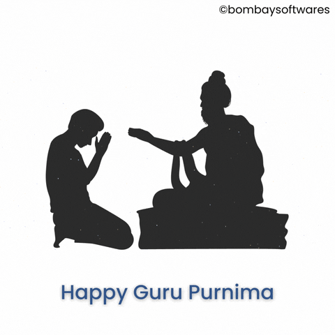Guru Purnima Trending GIF by Bombay Softwares