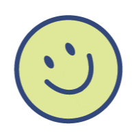 Happy Smiley Face Sticker by Roller Rabbit