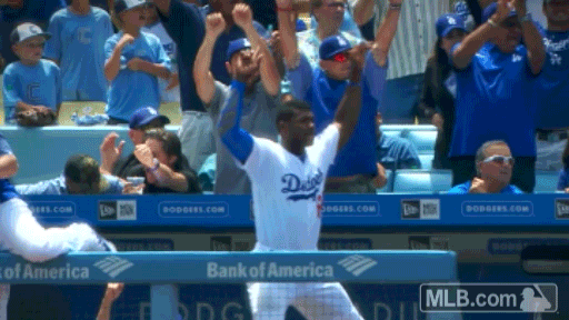 Yasiel Puig Dancing GIF by MLB - Find & Share on GIPHY