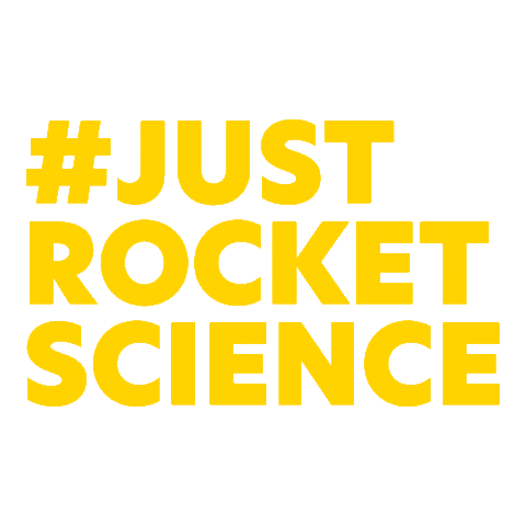 Just Rocket Science Sticker