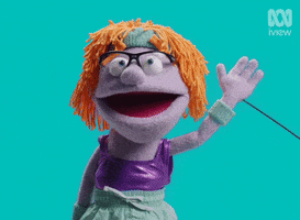 Puppet Reaction GIF by ABC TV + IVIEW
