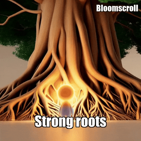 Tree Growth GIF by Bloomscroll