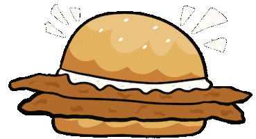 Fish Fry Sandwich Sticker by Group Against Smog and Pollution